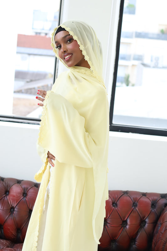 Sunshine Bloom Abaya