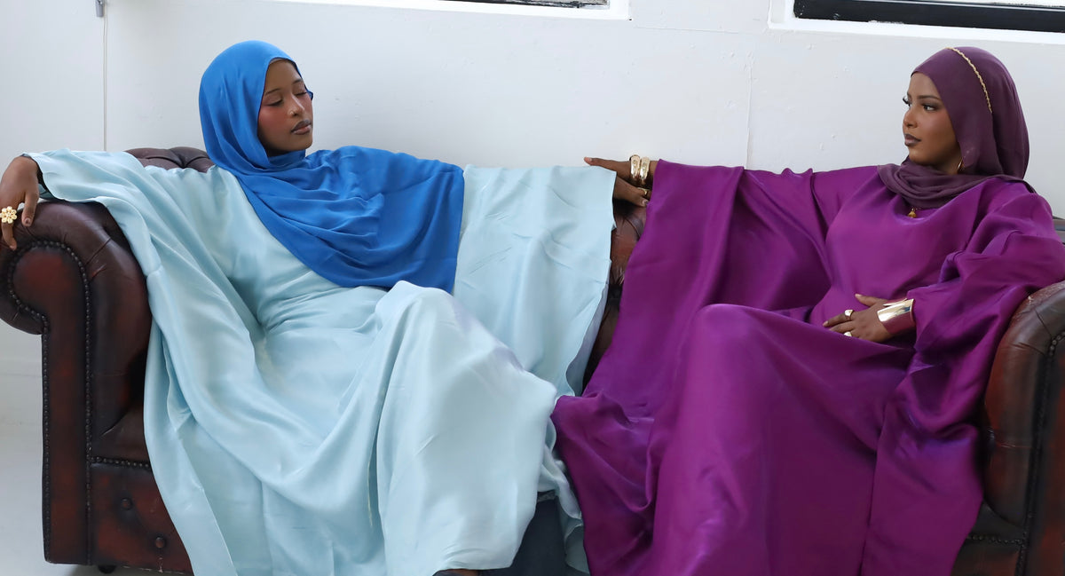 Celestial Blue Abaya