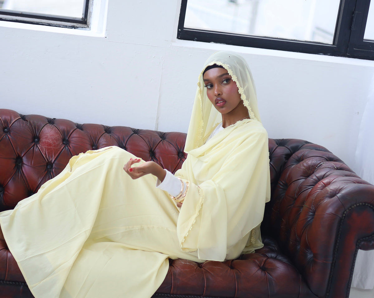 Sunshine Bloom Abaya