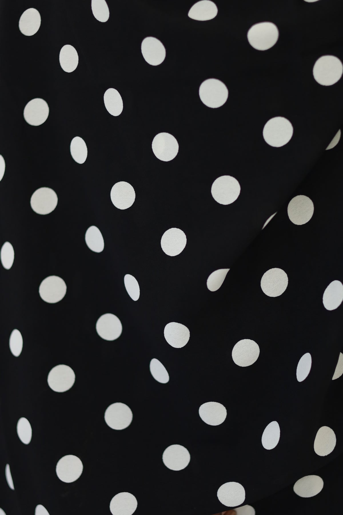Polka Dot Open Abaya