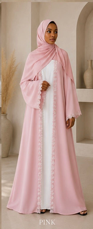 Baby Pink Abaya