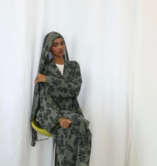 Olive Garden Abaya Set